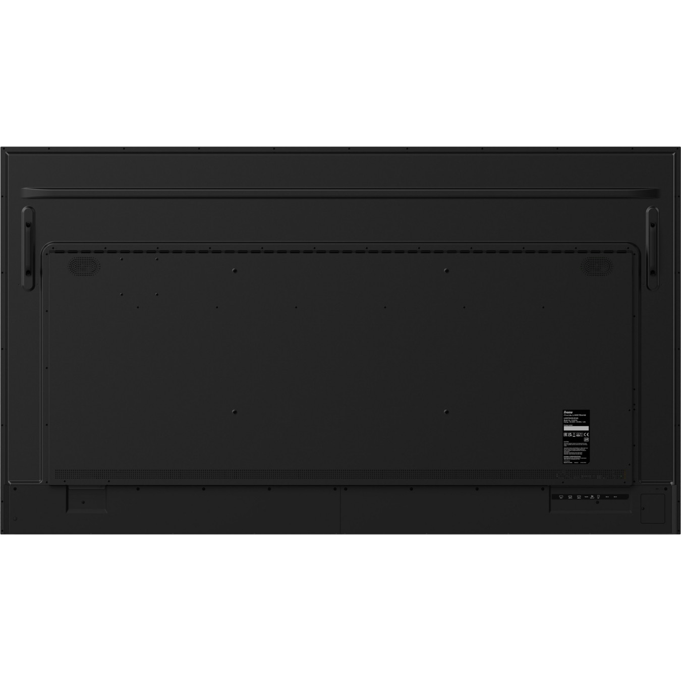 iiyama LH8665UHSB-B1 - 86-inch 4K IPS Kiosk Display, 800 cd/m2, Android 11, 32GB, 4GB RAM, Black