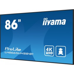 Buy iiyama LH8665UHSB-B1 - 86-inch 4K IPS Kiosk Display, 800 cd/m2, Android 11, ... in Cyprus, Nicosia, Limassol, Larnaka, Pafos