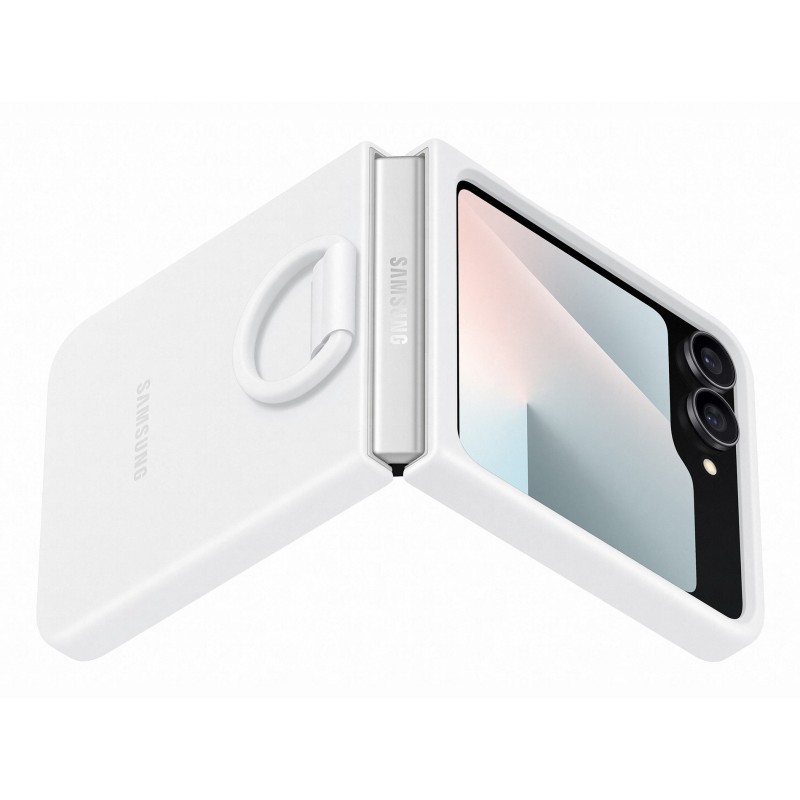 Buy Samsung Silicone Case - EF-PF741TWEGWW - White Silicone Cover for Galaxy Fli... in Cyprus, Nicosia, Limassol, Larnaka, Pafos