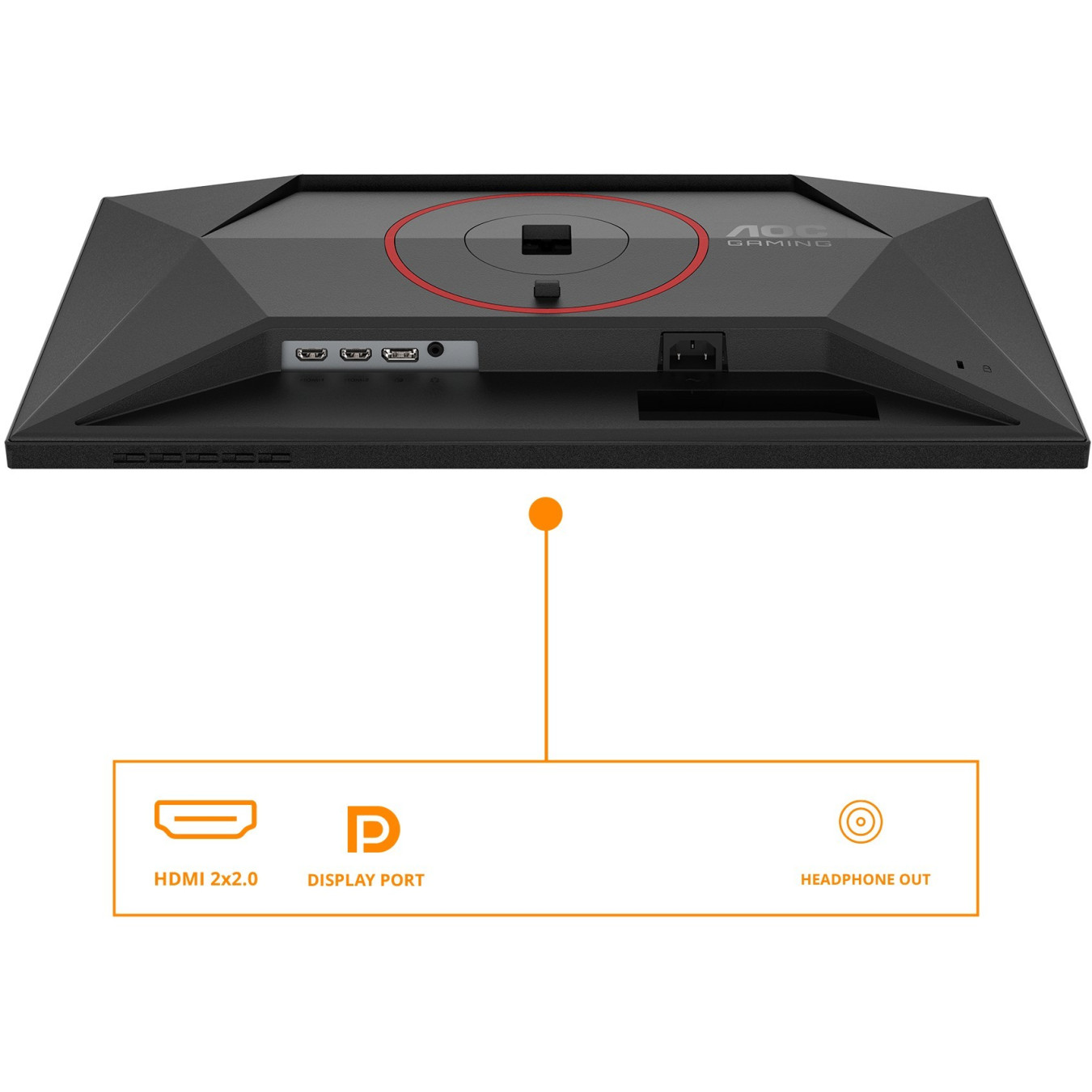 AOC 24G4HA 23.8" Gaming Monitor – 200Hz 1ms IPS | Armenius Store