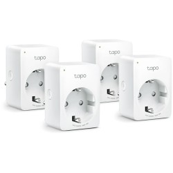 Buy TP-Link Tapo P100 V1.2 (4-Pack) - Smart Wi-Fi Mini Plugs, White, 10A/2300W, ... in Cyprus, Nicosia, Limassol, Larnaka, Pafos