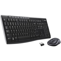 Buy Logitech MK270 Wireless Combo - MK270 - Swiss CH QWERTZ, Black, Full-size Ke... in Cyprus, Nicosia, Limassol, Larnaka, Pafos