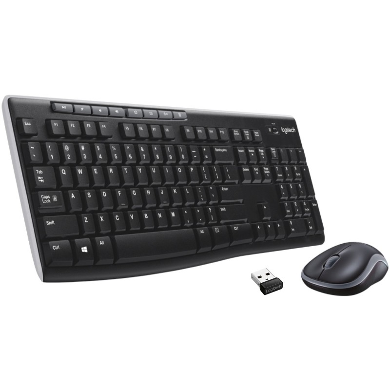 Buy Logitech MK270 Wireless Combo - MK270 - Swiss CH QWERTZ, Black, Full-size Ke... in Cyprus, Nicosia, Limassol, Larnaka, Pafos