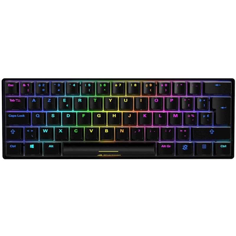 Buy Sharkoon SKILLER SGK50 S4 - 60% Mechanical Gaming Keyboard, Kailh Red, Frenc... in Cyprus, Nicosia, Limassol, Larnaka, Pafos