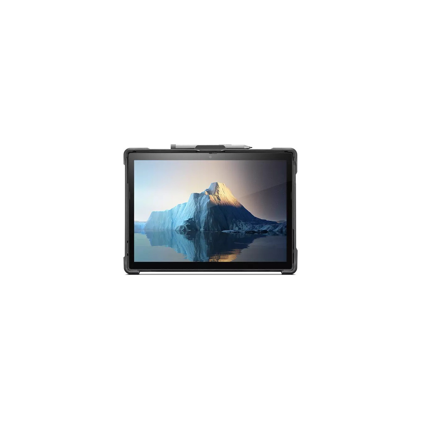 Lenovo ThinkPad X12 Detachable Protective Cover - 4X41A08251 - Black, Polycarbonate & Silicone, Pen Loop