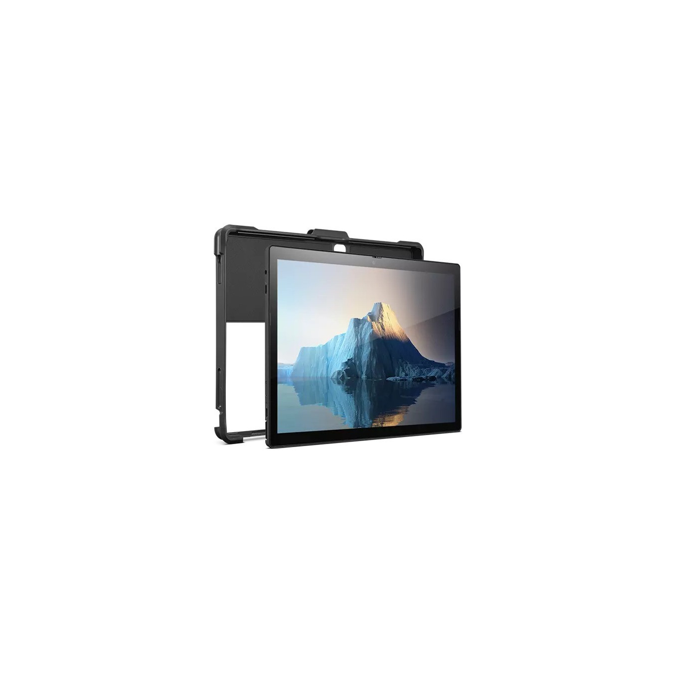 Lenovo ThinkPad X12 Detachable Protective Cover - 4X41A08251 - Black, Polycarbonate & Silicone, Pen Loop