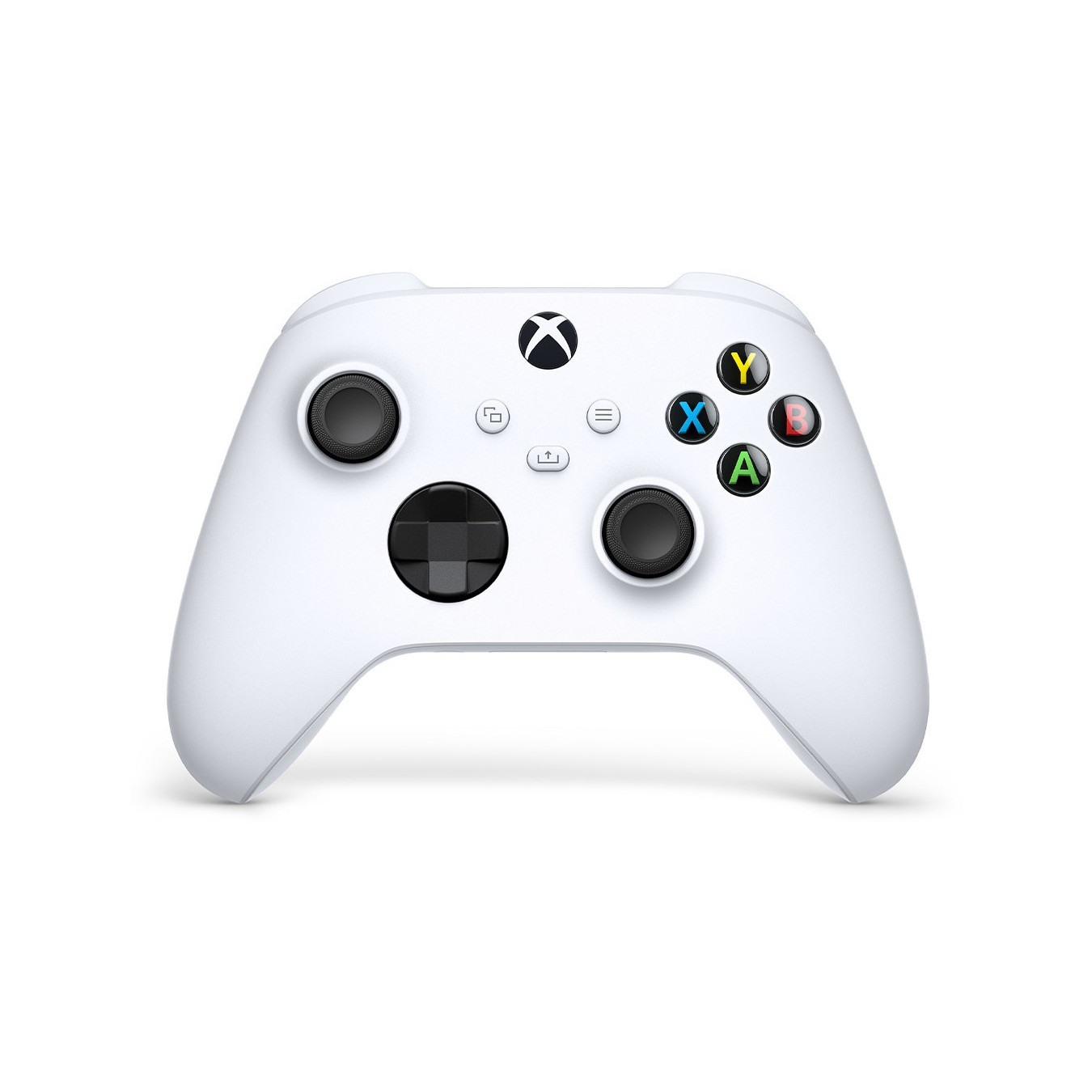 Microsoft Xbox Wireless Controller - White - Wireless/Bluetooth & Wired Gamepad, AA Battery, Multi-platform