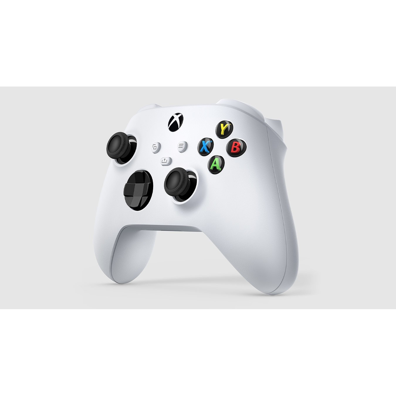 Microsoft Xbox Wireless Controller - White - Wireless/Bluetooth & Wired Gamepad, AA Battery, Multi-platform