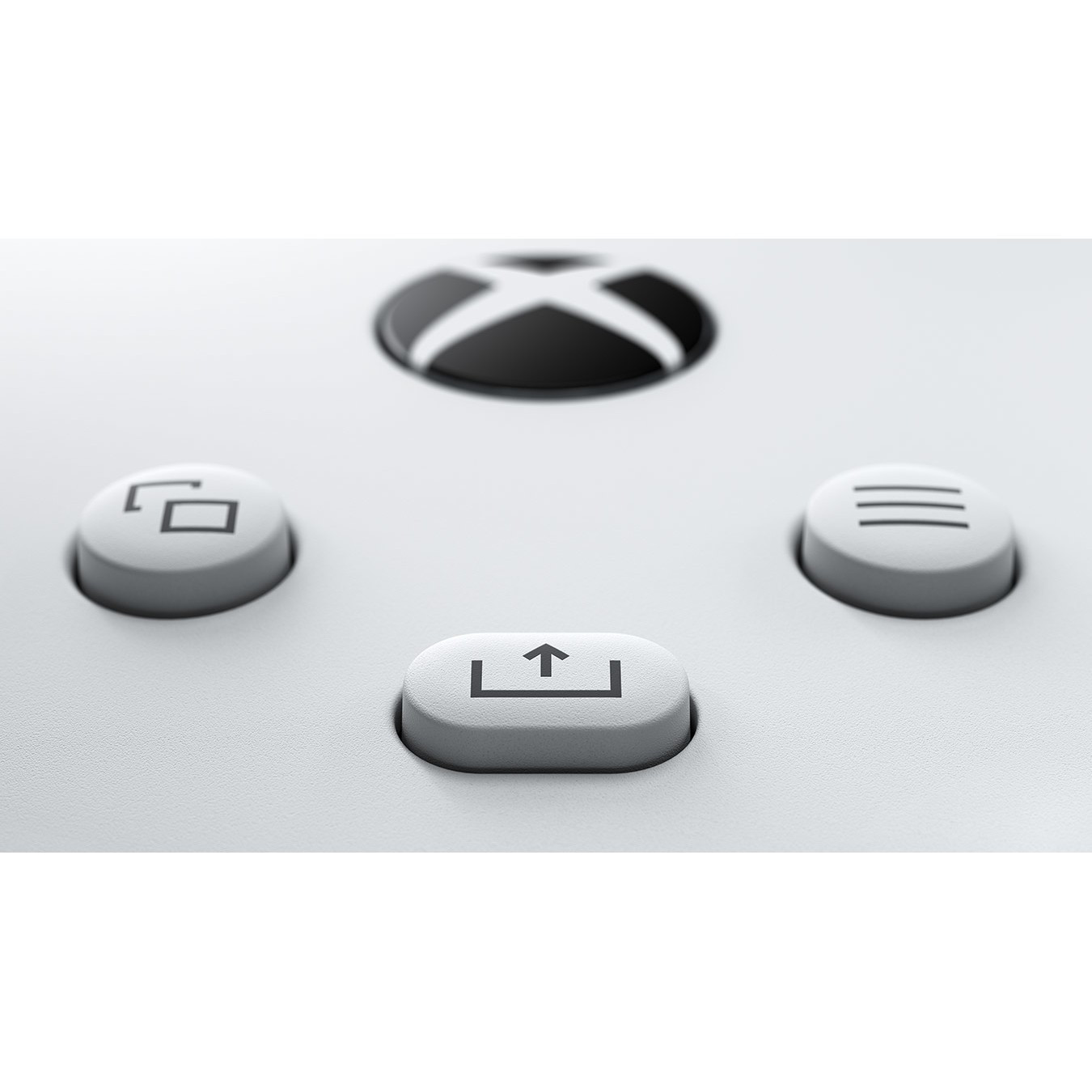 Microsoft Xbox Wireless Controller - White - Wireless/Bluetooth & Wired Gamepad, AA Battery, Multi-platform