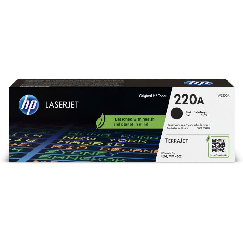 Buy HP 220A (W2200A) Original Black Toner Cartridge - Standard Yield ~2,000 Page... in Cyprus, Nicosia, Limassol, Larnaka, Pafos