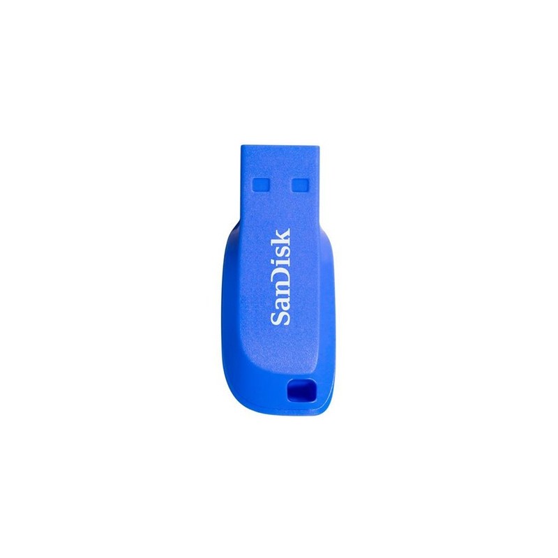 Buy SanDisk Cruzer Blade - 16GB - Blue USB 2.0 Flash Drive, Capless with Key Ring in Cyprus, Nicosia, Limassol, Larnaka, Pafos