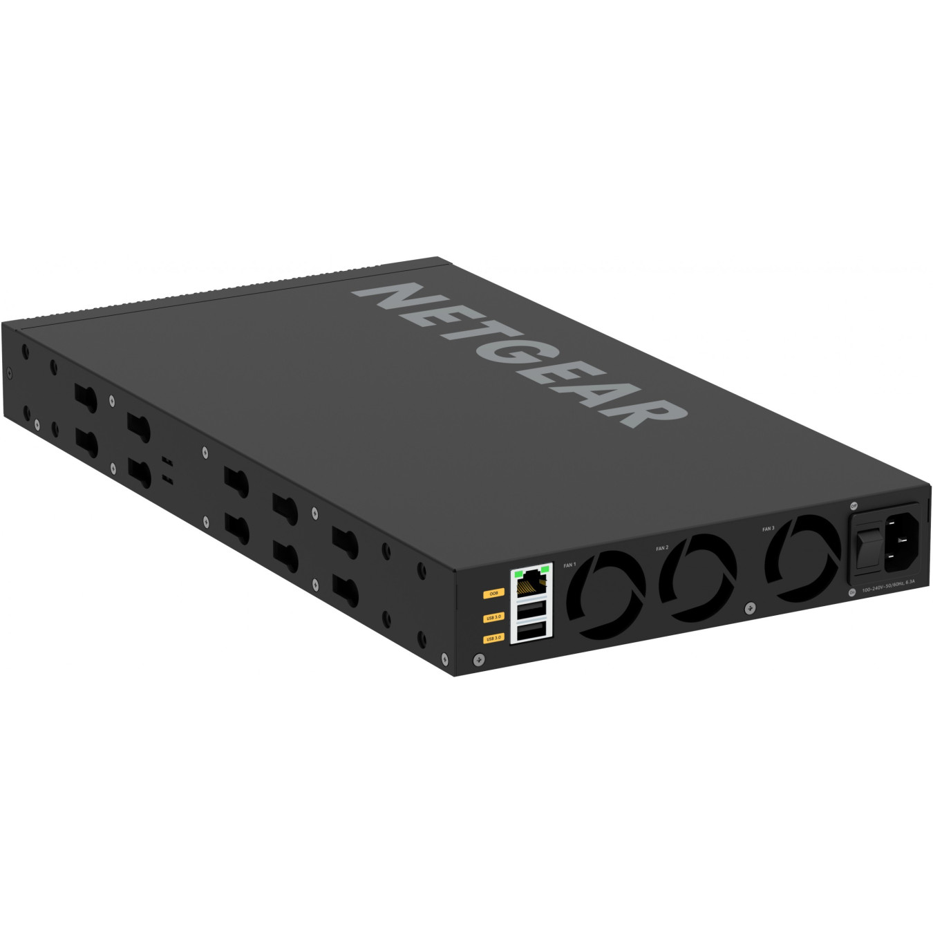 NETGEAR M4350-12X12F - 24-Port 10G (12x RJ45 + 12x SFP+) L3 Managed Switch - Black, 2GB RAM, 1.8GHz, 1U