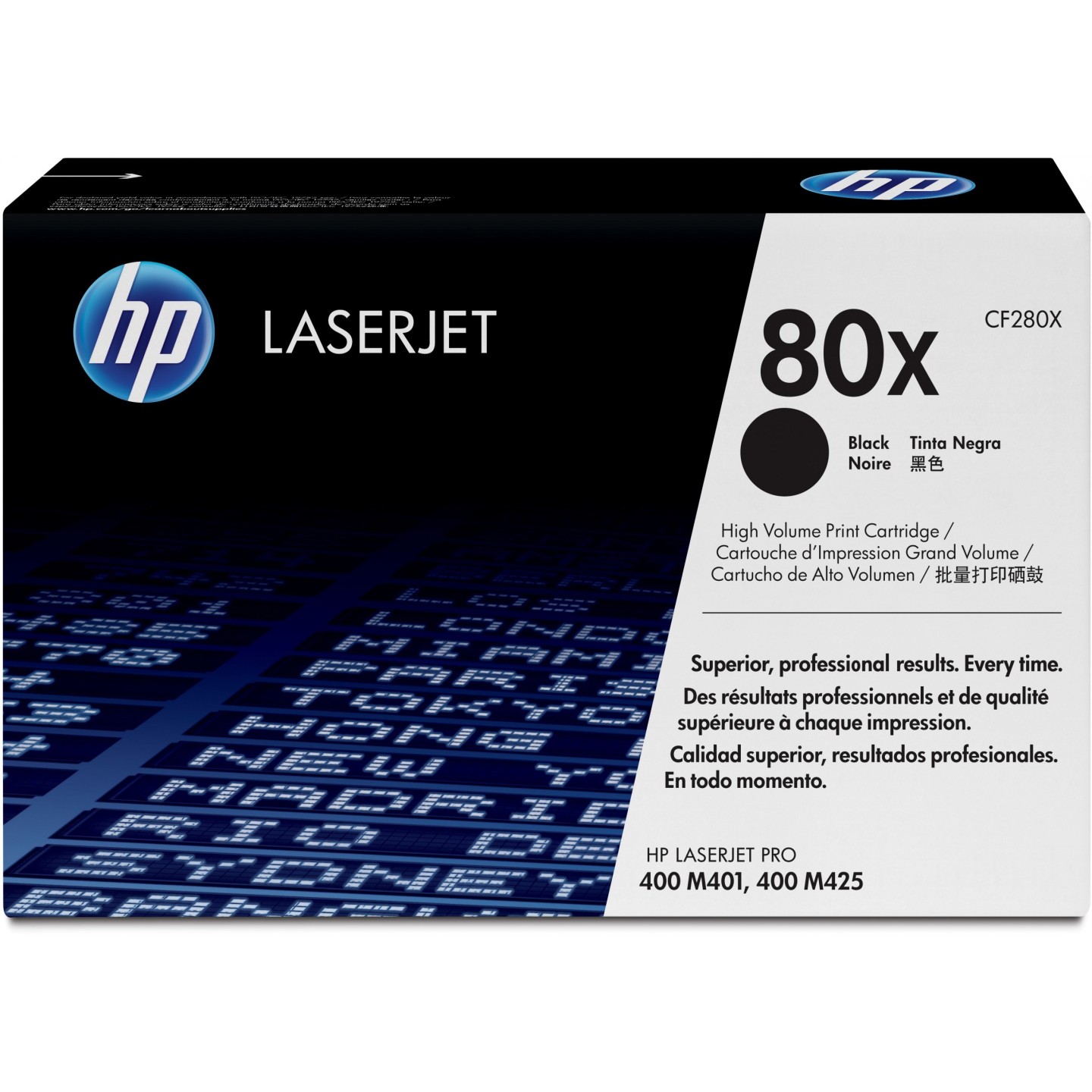 HP Original 80X Toner Cartridge - CF280X - High-Yield Black, approx. 6900 pages — Buy in Cyprus with Fast Delivery