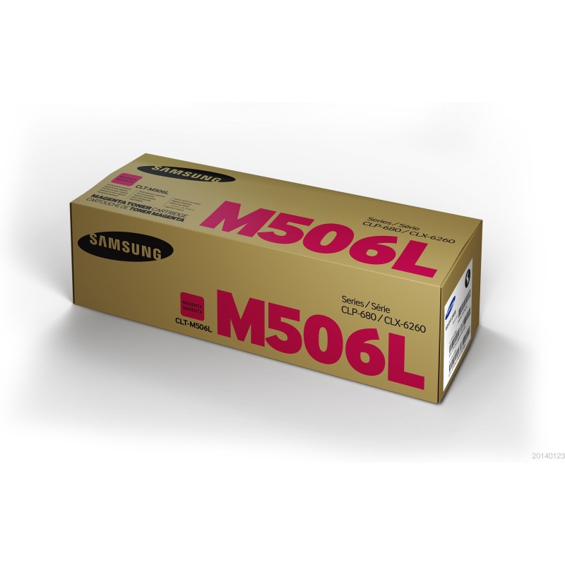Buy Samsung Original Toner Cartridge - CLT-M506L - High-Yield Magenta, 3500 page... in Cyprus, Nicosia, Limassol, Larnaka, Pafos