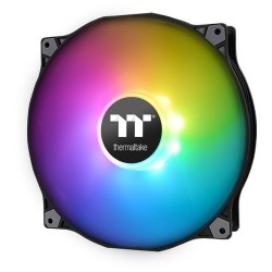 Buy Thermaltake Pure 20 ARGB 200mm Case Fan - Black - 500–1000 RPM, 129.5 CFM,... in Cyprus, Nicosia, Limassol, Larnaka, Pafos