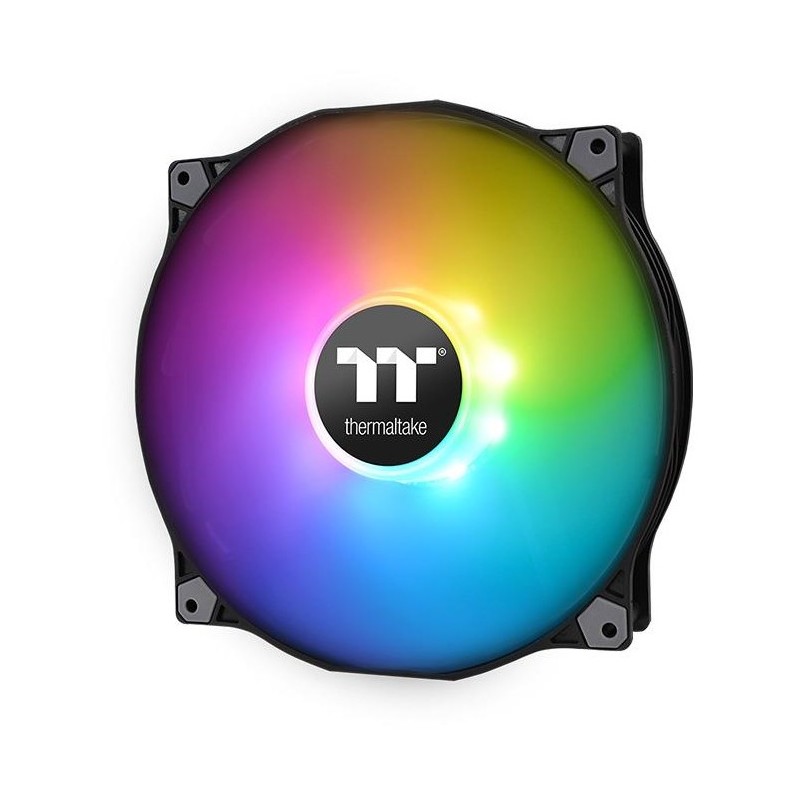 Buy Thermaltake Pure 20 ARGB 200mm Case Fan - Black - 500–1000 RPM, 129.5 CFM,... in Cyprus, Nicosia, Limassol, Larnaka, Pafos
