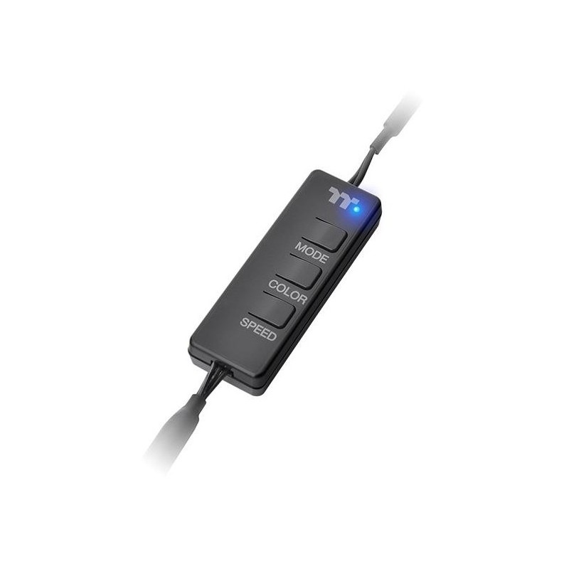 Buy Thermaltake Pure 20 ARGB 200mm Case Fan - Black - 500–1000 RPM, 129.5 CFM,... in Cyprus, Nicosia, Limassol, Larnaka, Pafos