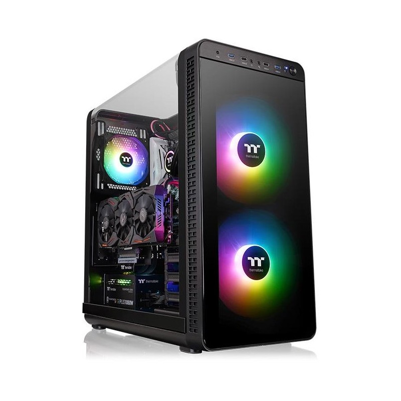 Buy Thermaltake Pure 20 ARGB 200mm Case Fan - Black - 500–1000 RPM, 129.5 CFM,... in Cyprus, Nicosia, Limassol, Larnaka, Pafos