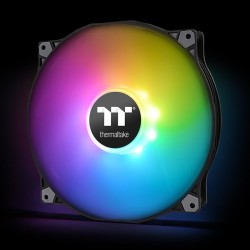 Buy Thermaltake Pure 20 ARGB 200mm Case Fan - Black - 500–1000 RPM, 129.5 CFM,... in Cyprus, Nicosia, Limassol, Larnaka, Pafos