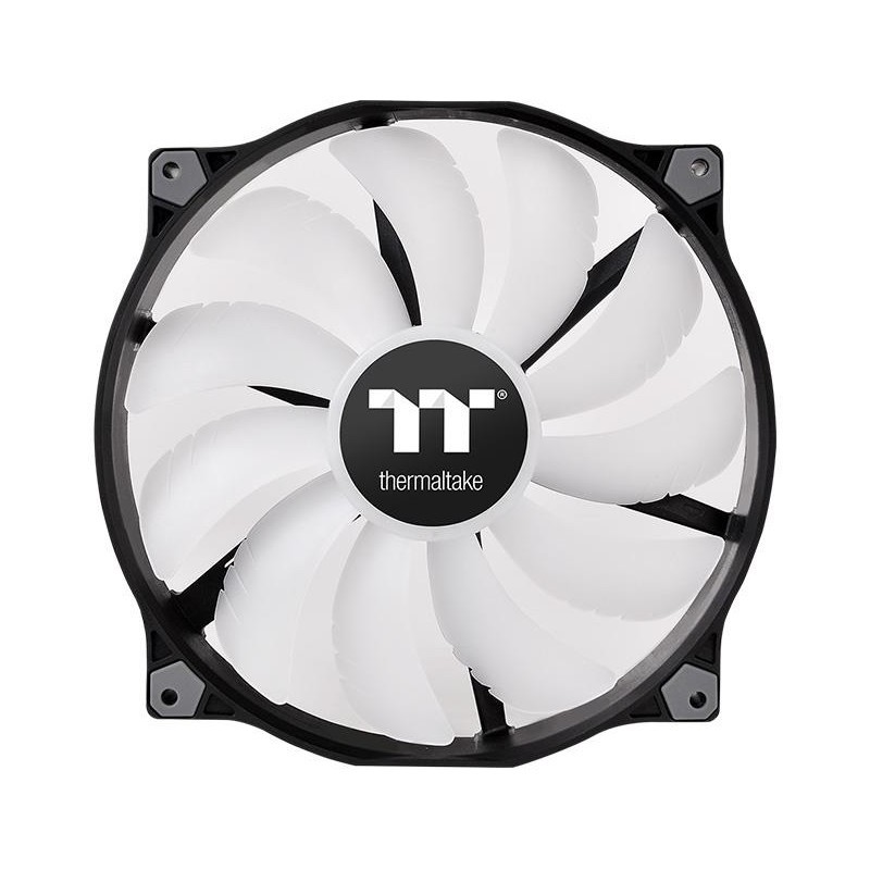Buy Thermaltake Pure 20 ARGB 200mm Case Fan - Black - 500–1000 RPM, 129.5 CFM,... in Cyprus, Nicosia, Limassol, Larnaka, Pafos