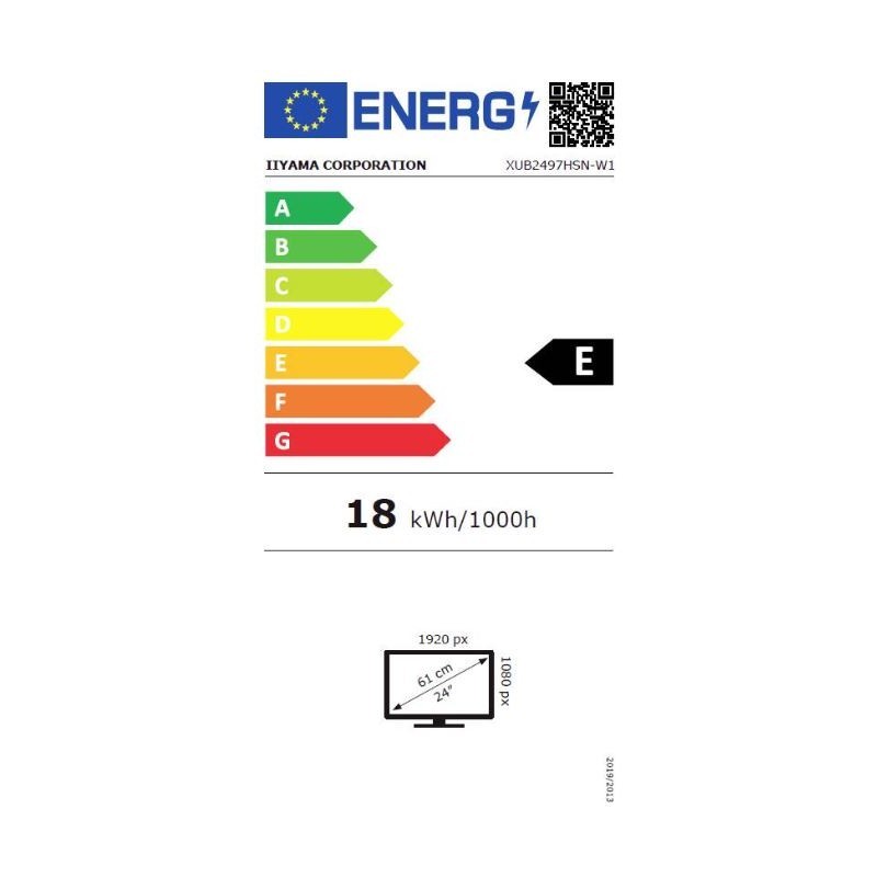 Buy iiyama ProLite XUB2497HSN-W1 - 23.8" (60.5 cm) IPS Full HD 100Hz USB-C Dock ... in Cyprus, Nicosia, Limassol, Larnaka, Pafos