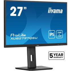 Buy iiyama ProLite XUB2797QSU-B2 - 27in QHD IPS Monitor, 100Hz, HDMI/DP, 2x USB ... in Cyprus, Nicosia, Limassol, Larnaka, Pafos
