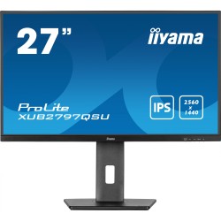 Buy iiyama ProLite XUB2797QSU-B2 - 27in QHD IPS Monitor, 100Hz, HDMI/DP, 2x USB ... in Cyprus, Nicosia, Limassol, Larnaka, Pafos