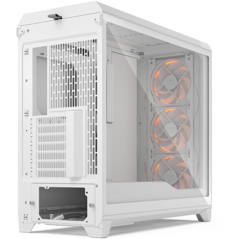 Buy Fractal Design Meshify 3 XL - White Tempered Glass RGB Full-Tower PC Case (E... in Cyprus, Nicosia, Limassol, Larnaka, Pafos