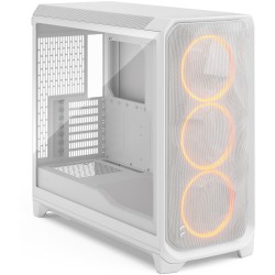 Buy Fractal Design Meshify 3 XL - White Tempered Glass RGB Full-Tower PC Case (E... in Cyprus, Nicosia, Limassol, Larnaka, Pafos