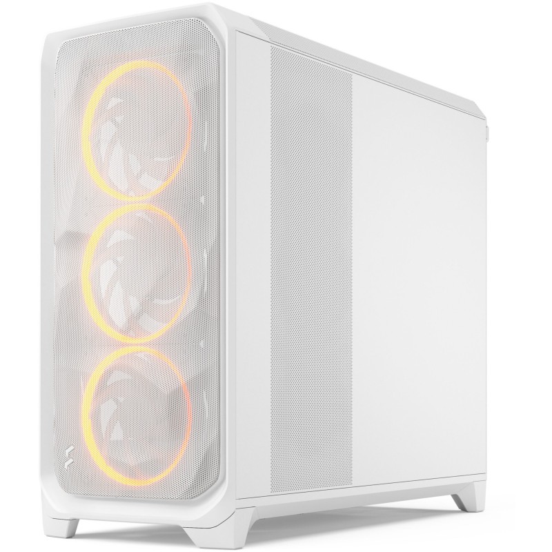 Buy Fractal Design Meshify 3 XL - White Tempered Glass RGB Full-Tower PC Case (E... in Cyprus, Nicosia, Limassol, Larnaka, Pafos
