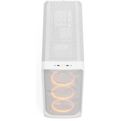 Buy Fractal Design Meshify 3 XL - White Tempered Glass RGB Full-Tower PC Case (E... in Cyprus, Nicosia, Limassol, Larnaka, Pafos