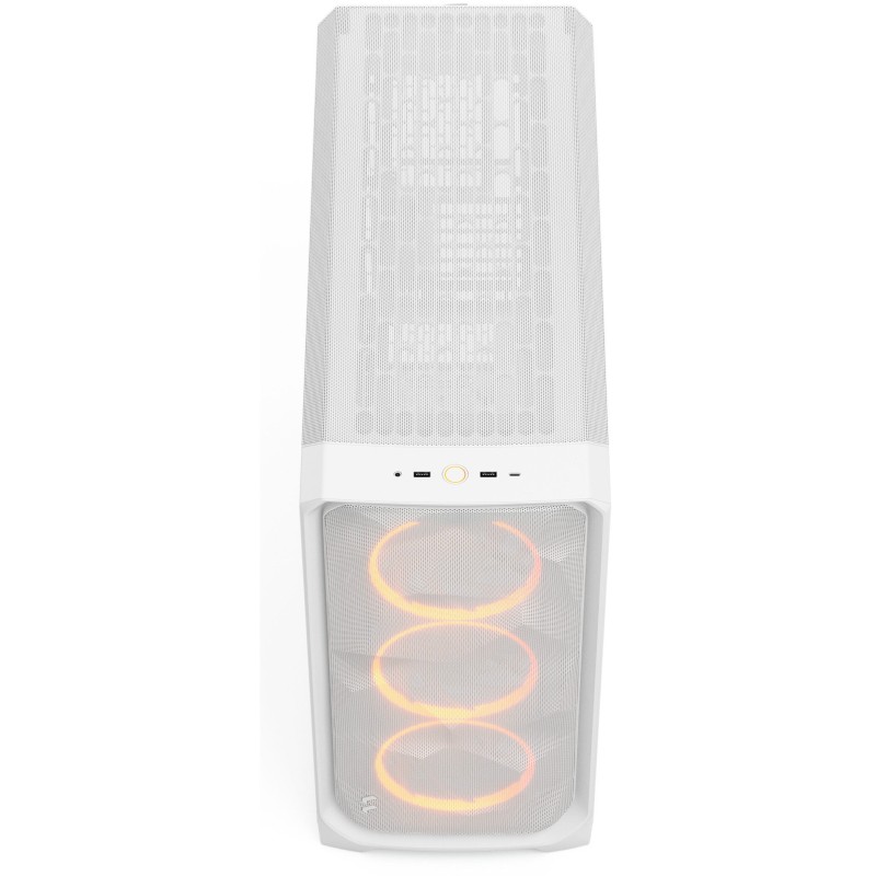 Buy Fractal Design Meshify 3 XL - White Tempered Glass RGB Full-Tower PC Case (E... in Cyprus, Nicosia, Limassol, Larnaka, Pafos