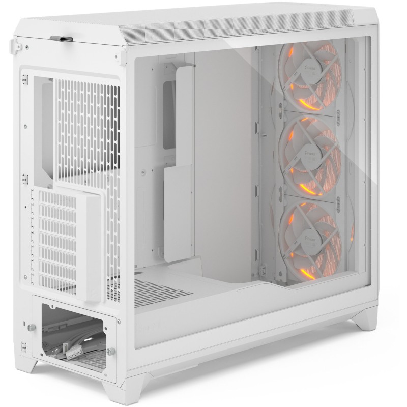Buy Fractal Design Meshify 3 XL - White Tempered Glass RGB Full-Tower PC Case (E... in Cyprus, Nicosia, Limassol, Larnaka, Pafos