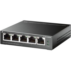 Buy TP-Link TL-SG105MPE - 5-Port Gigabit Easy Smart Switch, 4x PoE+ (120W) - Black in Cyprus, Nicosia, Limassol, Larnaka, Pafos