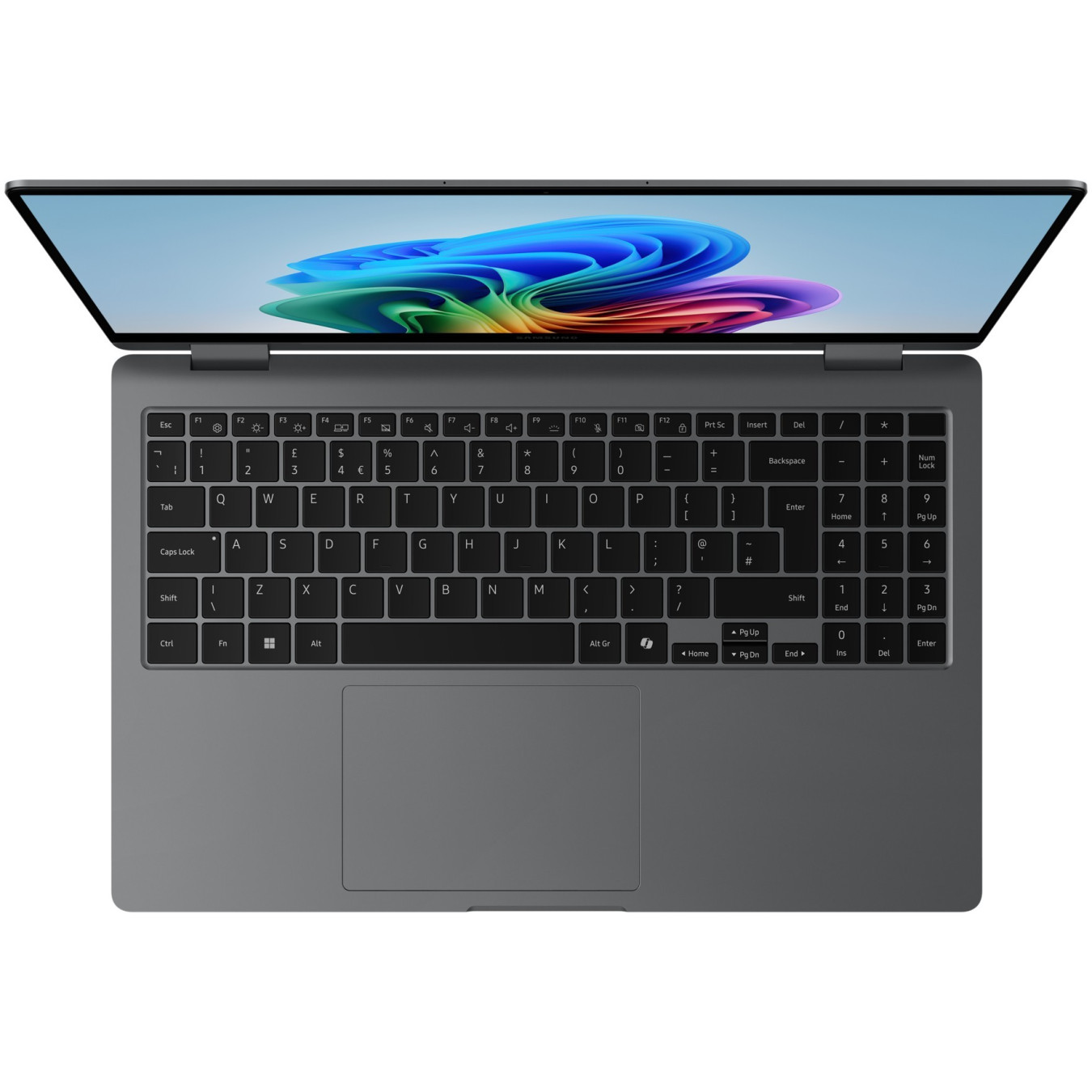 Samsung Galaxy Book5 360 - 226V (Intel Core Ultra 5) - Grey, 16GB LPDDR5x, 512GB SSD, 15.6" FHD, Windows 11 Pro