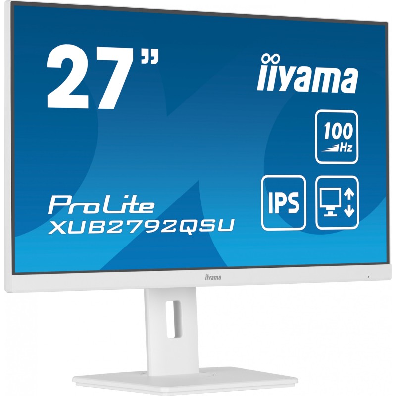 Buy iiyama ProLite XUB2792QSU-W6 - 27" WQHD (2560x1440) IPS 100Hz Monitor, 0.4ms... in Cyprus, Nicosia, Limassol, Larnaka, Pafos