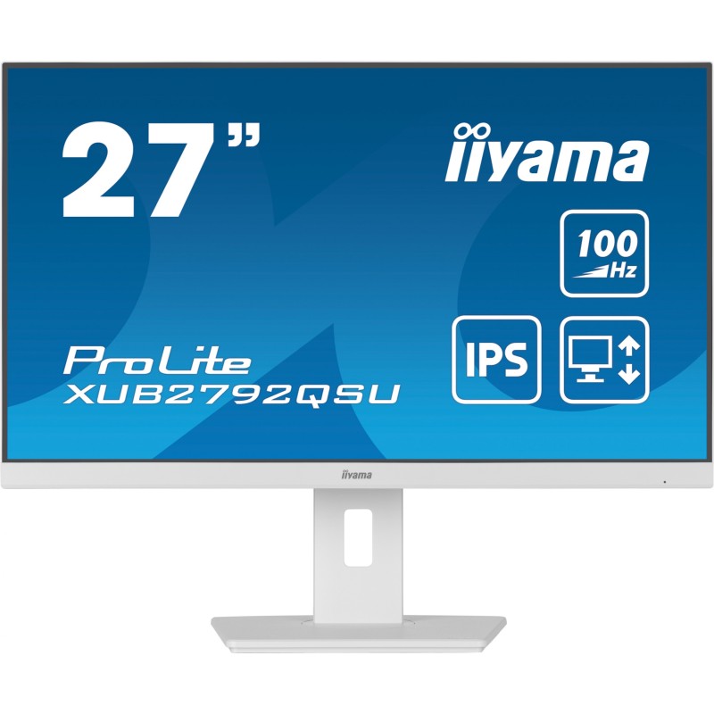 Buy iiyama ProLite XUB2792QSU-W6 - 27" WQHD (2560x1440) IPS 100Hz Monitor, 0.4ms... in Cyprus, Nicosia, Limassol, Larnaka, Pafos