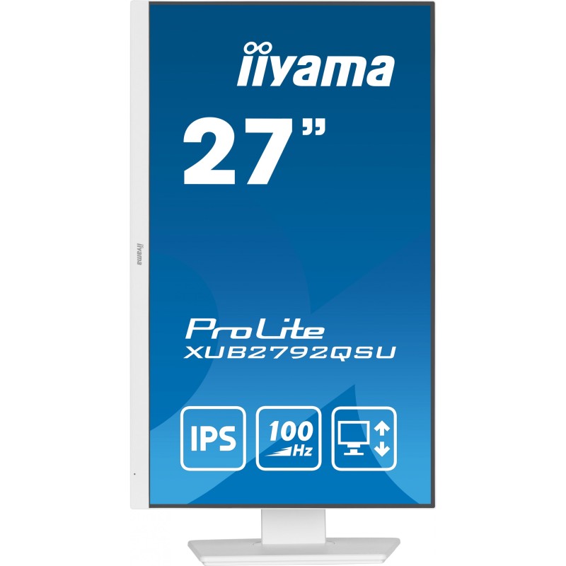 Buy iiyama ProLite XUB2792QSU-W6 - 27" WQHD (2560x1440) IPS 100Hz Monitor, 0.4ms... in Cyprus, Nicosia, Limassol, Larnaka, Pafos