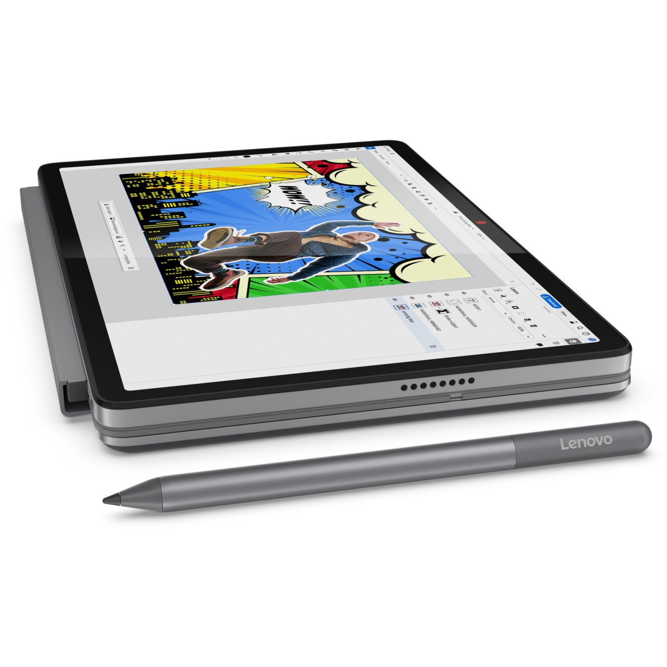 Lenovo Chromebook Duet - 11M889 - Luna Grey, 8GB RAM, 128GB eMMC, MediaTek Kompanio 838 2.6GHz, 10.9-inch
