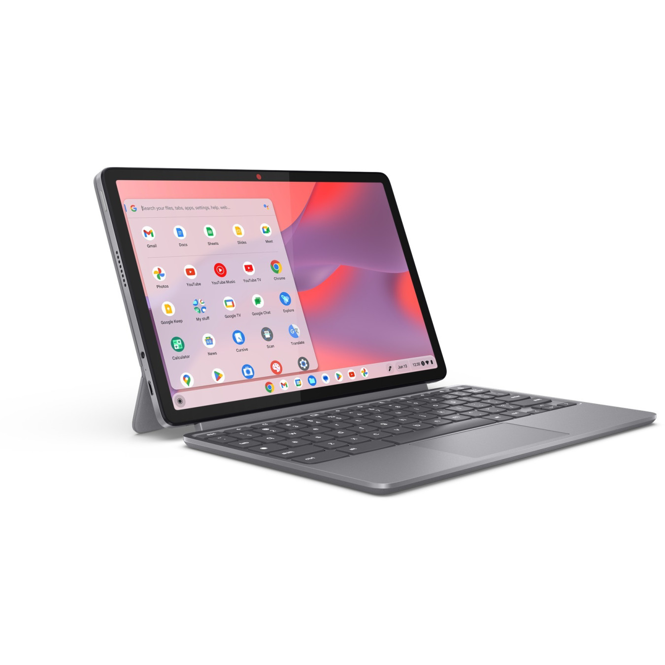 Lenovo Chromebook Duet - 11M889 - Luna Grey, 8GB RAM, 128GB eMMC, MediaTek Kompanio 838 2.6GHz, 10.9-inch