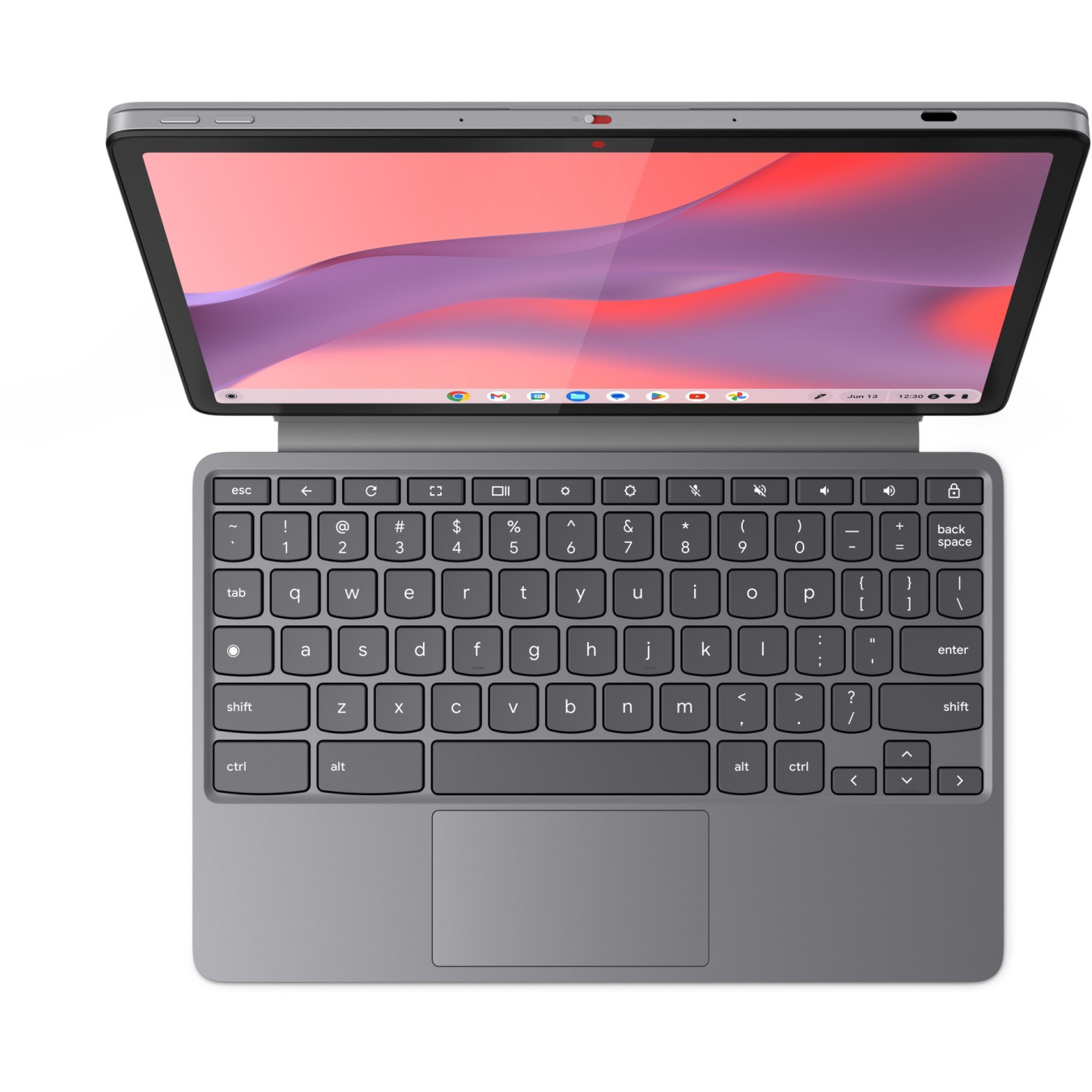 Lenovo Chromebook Duet - 11M889 - Luna Grey, 8GB RAM, 128GB eMMC, MediaTek Kompanio 838 2.6GHz, 10.9-inch