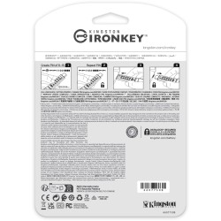 Buy Kingston IronKey Keypad 200C - 128GB AES-256 Encrypted USB-C Secure Flash Dr... in Cyprus, Nicosia, Limassol, Larnaka, Pafos