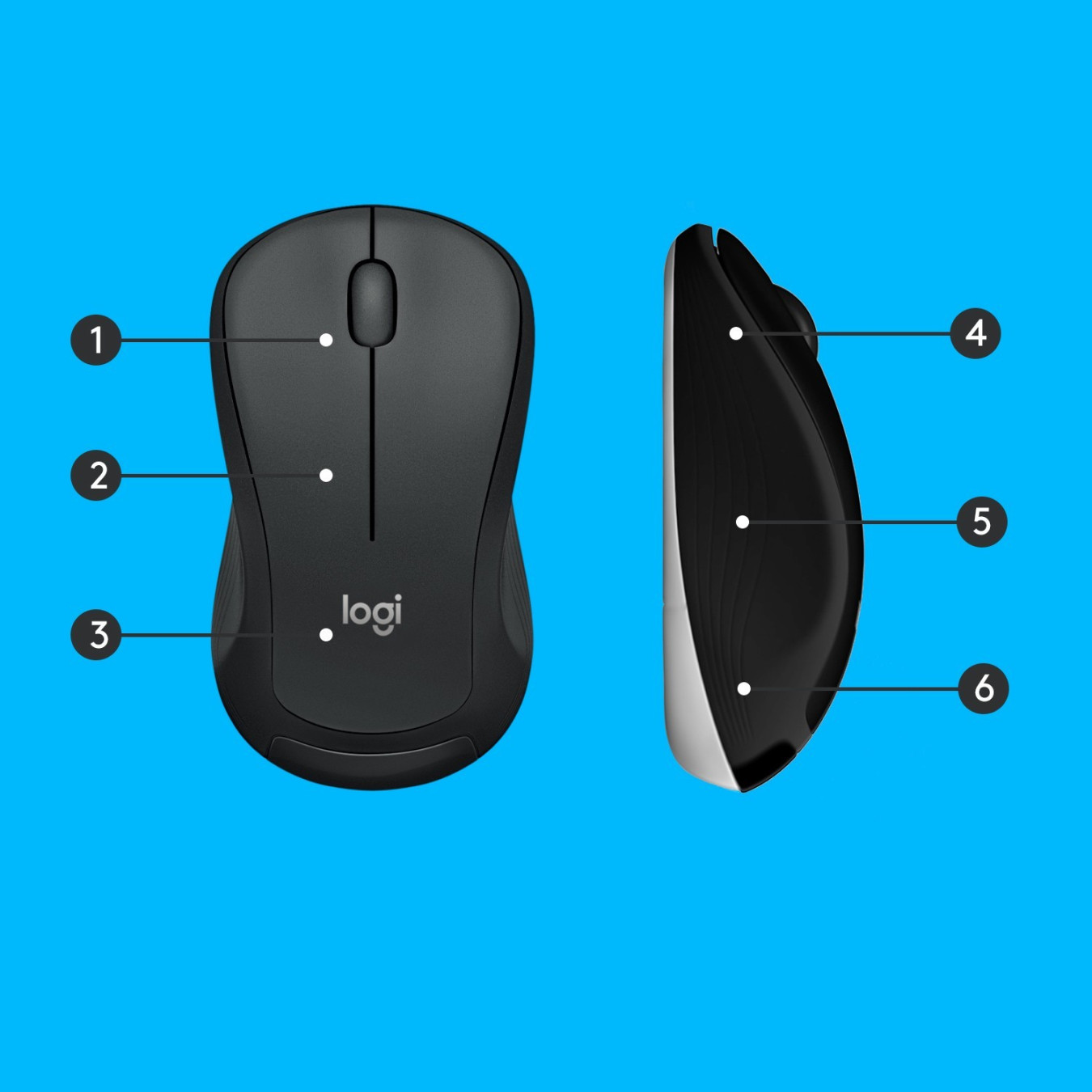 Logitech MK540 Advanced - Wireless Keyboard & Mouse Set - Black, Swiss QWERTZ, 2.4 GHz — Buy in Cyprus with Fast Delivery