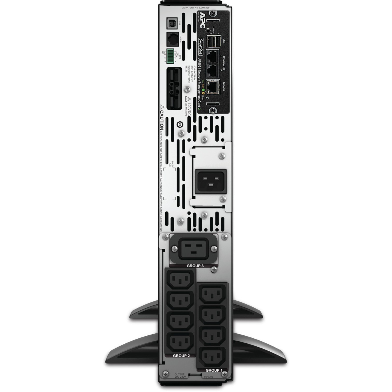 APC Smart-UPS X - SMX3000RMHV2UNC - 3000VA / 2700W, Rack/Tower 2U, Black — Buy in Cyprus with Fast Delivery
