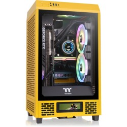 Buy Thermaltake The Tower 200 TG - CA-1X9-00S4WN-00 - Mini-ITX Case, Yellow SPCC... in Cyprus, Nicosia, Limassol, Larnaka, Pafos