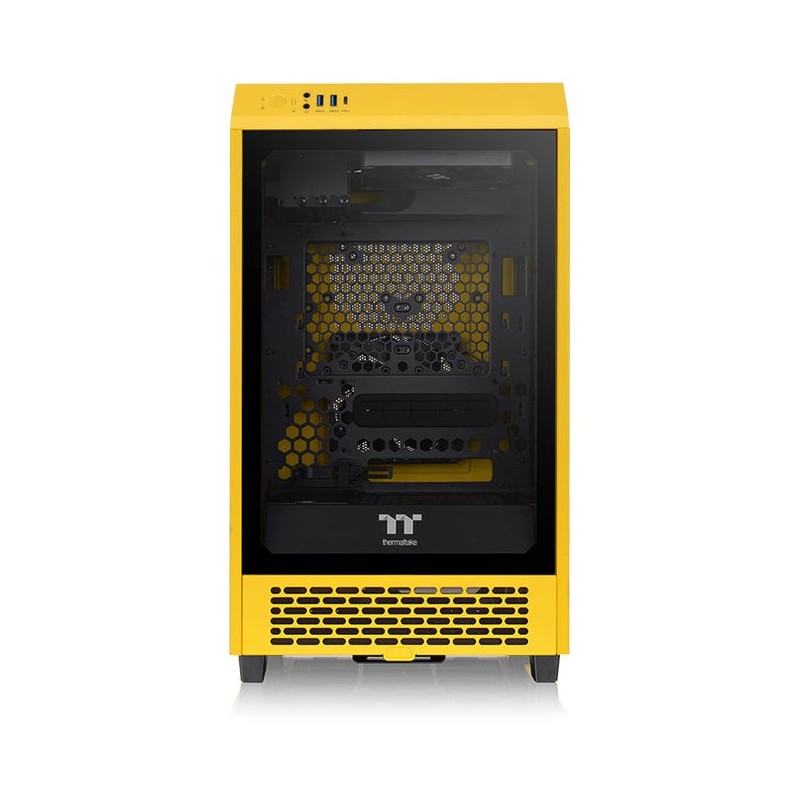 Buy Thermaltake The Tower 200 TG - CA-1X9-00S4WN-00 - Mini-ITX Case, Yellow SPCC... in Cyprus, Nicosia, Limassol, Larnaka, Pafos