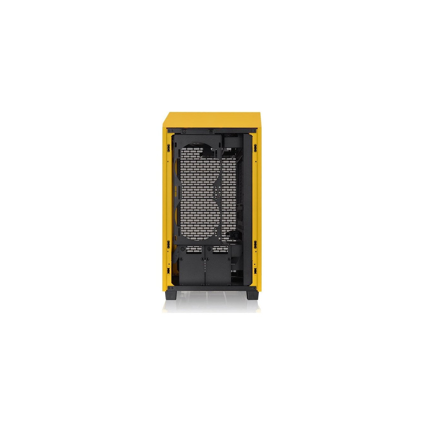 Thermaltake The Tower 200 TG - CA-1X9-00S4WN-00 - Mini-ITX Case, Yellow SPCC, 380mm GPU, 200mm CPU Cooler