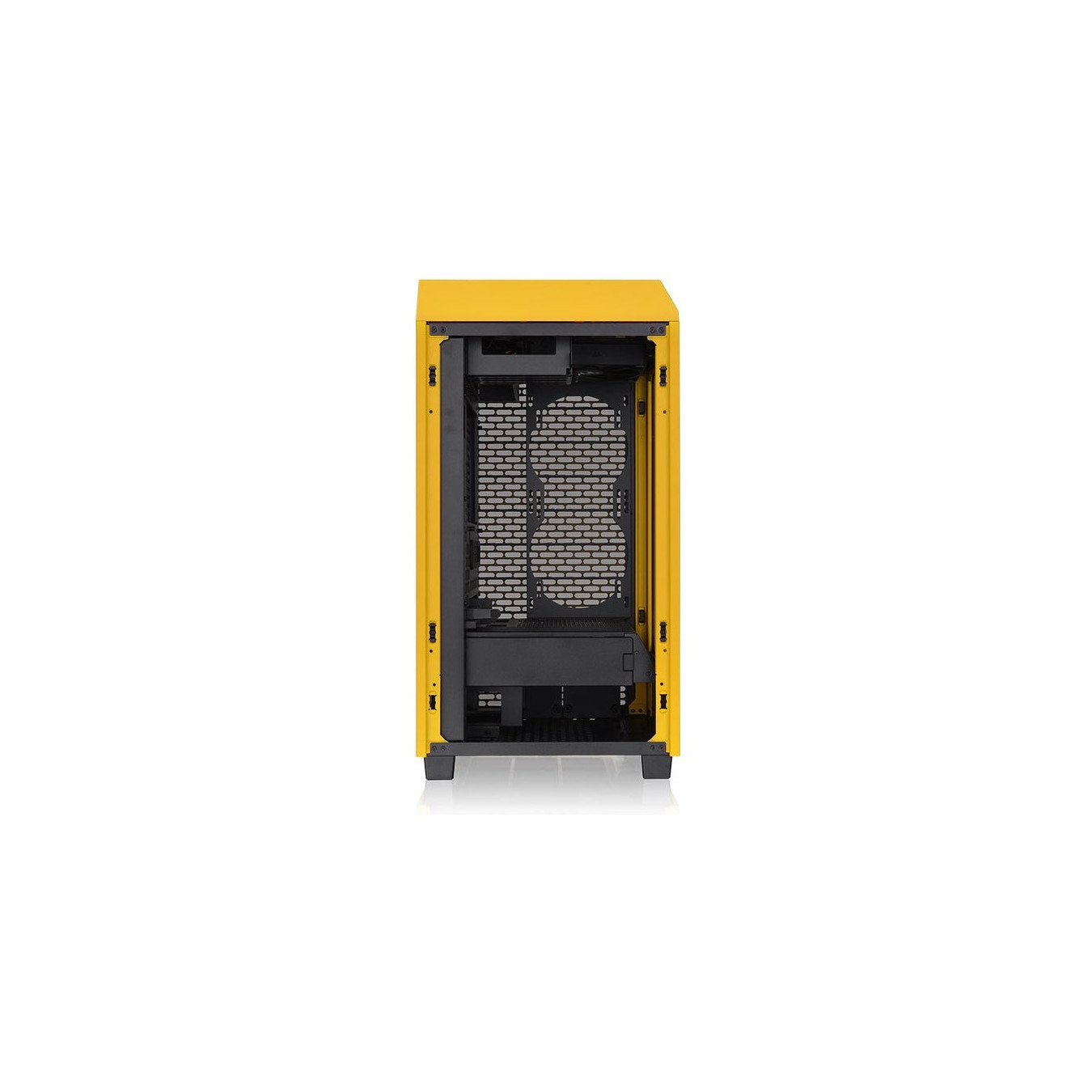 Thermaltake The Tower 200 TG - CA-1X9-00S4WN-00 - Mini-ITX Case, Yellow SPCC, 380mm GPU, 200mm CPU Cooler