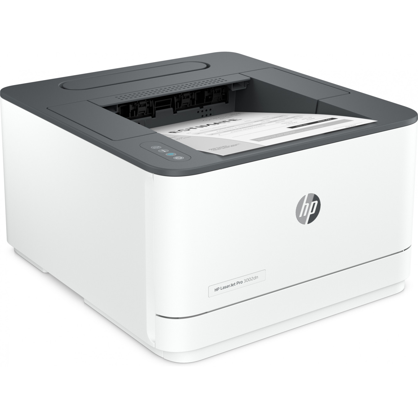 HP LaserJet Pro 3002dn - Mono Laser A4, 33 ppm, Auto Duplex, 1200x1200 DPI, 256MB, 800MHz, Ethernet, Grey/White