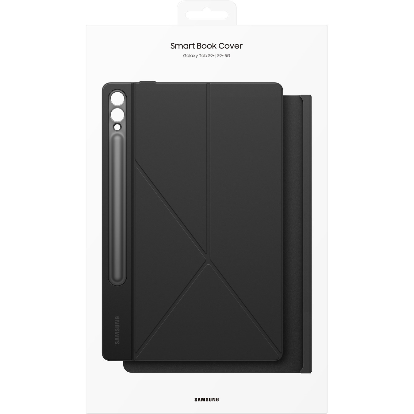 Samsung Smart Book Cover - EF-BX810PBEGWW - Folio Stand Case for Galaxy Tab S9+ (12.4") Black